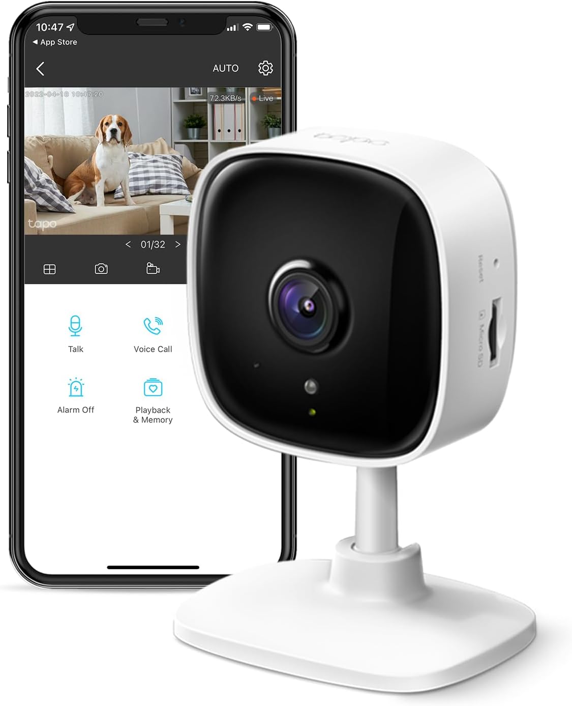 TP-Link Tapo 1080P 室內監控攝影機